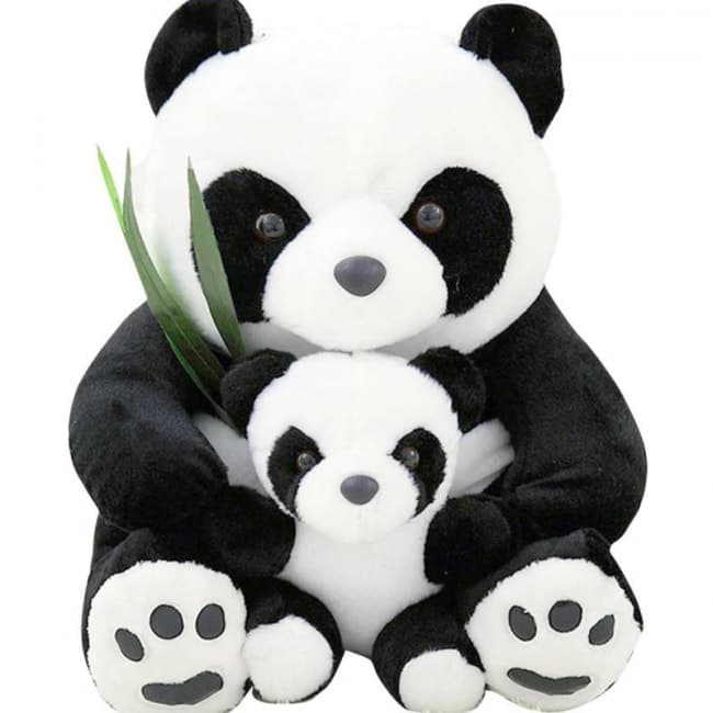 angry panda plush