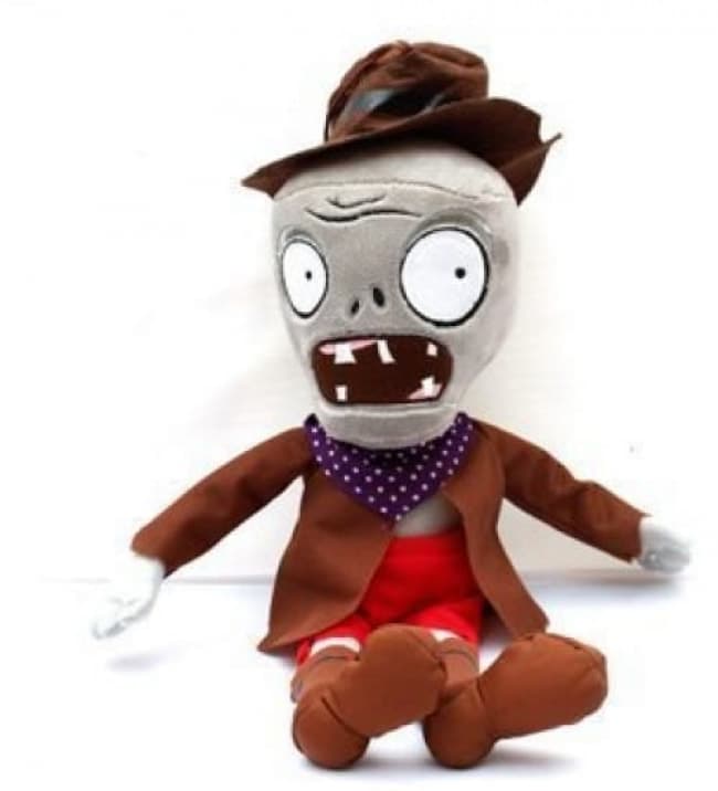 Plants Vs Zombies 2 Series Plush Toy Cowboy Zombie 30cm 12 inches Toy