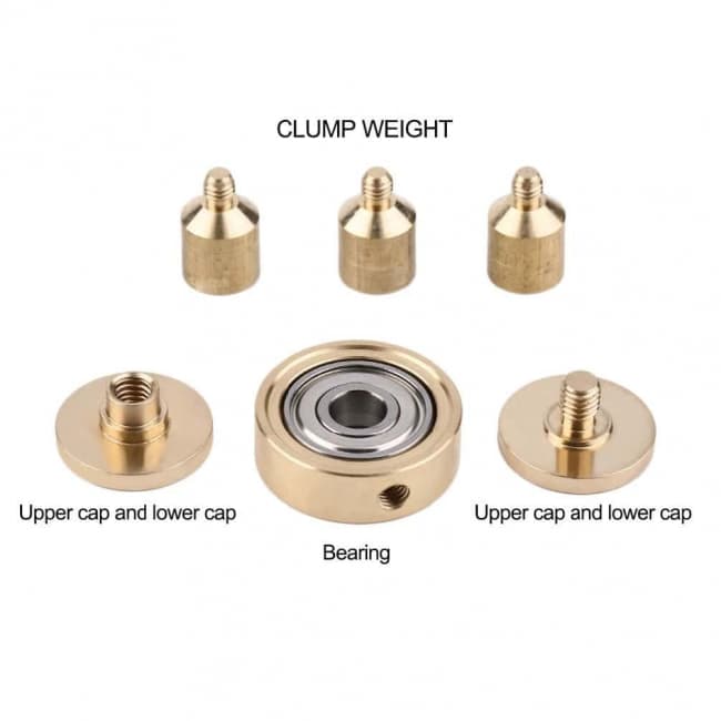 Solid Brass Finish Fidget Spinner Toy Game Shop