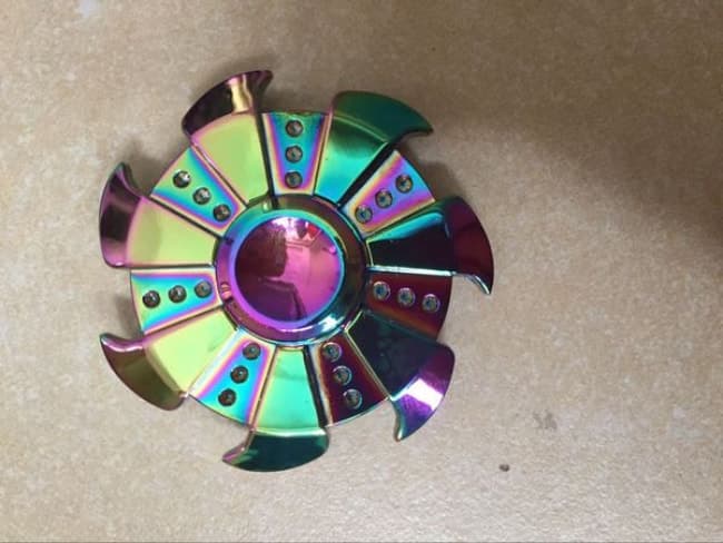 rainbow ninja star fidget spinner