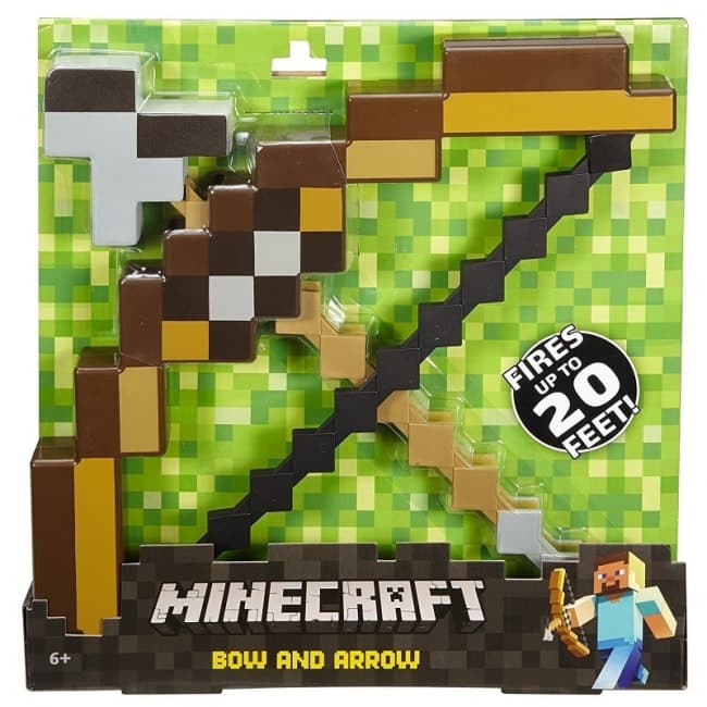 minecraft bow and arrow mattel