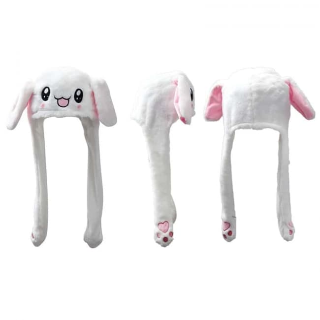 moving ear rabbit hat