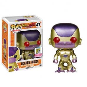 Funko Pop Golden Frieza No. 47 Action Figure with Red Eyes