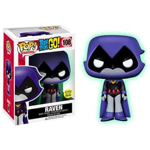 Funko Pop Television: Teen Titans - Purple Raven Glow in the Dark Collectible Figure