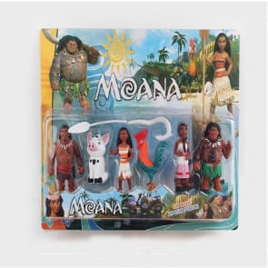 Disney Collection Moana Figurine Set - 6 pieces
