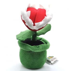 Super Mario Piranha Plant Soft Plush Toy 22cm