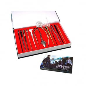 Harry Potter 13pc Wand Keychain Set
