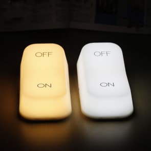Rechargeable LED ROCKER Night Lamp