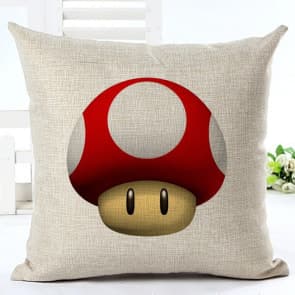Super Mario 45x45cm Cushion – Mushroom