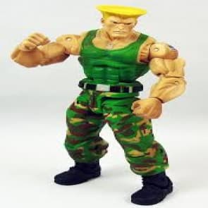 Guile Street Fighter NECA Action Figure