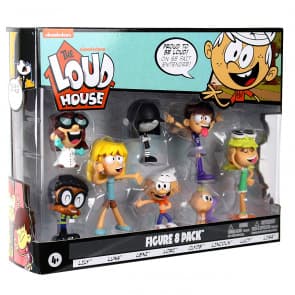 The Loud House Figure 8 Pack Figure Character Set