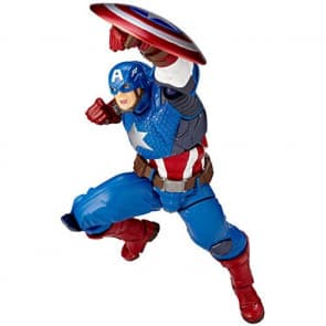 Amazing Yamaguchi Captain America Action Figure Revoltech
