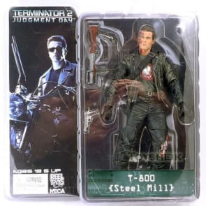 NECA 7 Inch Terminator Collection Series 2 Steel Mill T-800 Action Figure