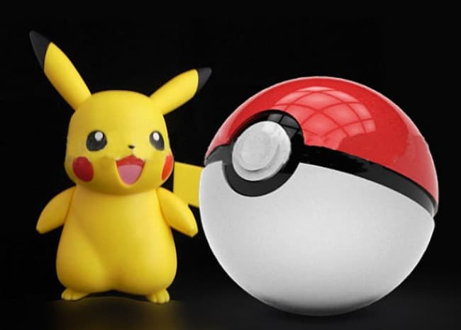 Pokemon Go Pokeball 100mah Usb Power Bank Battery Charger Toy Game Shop