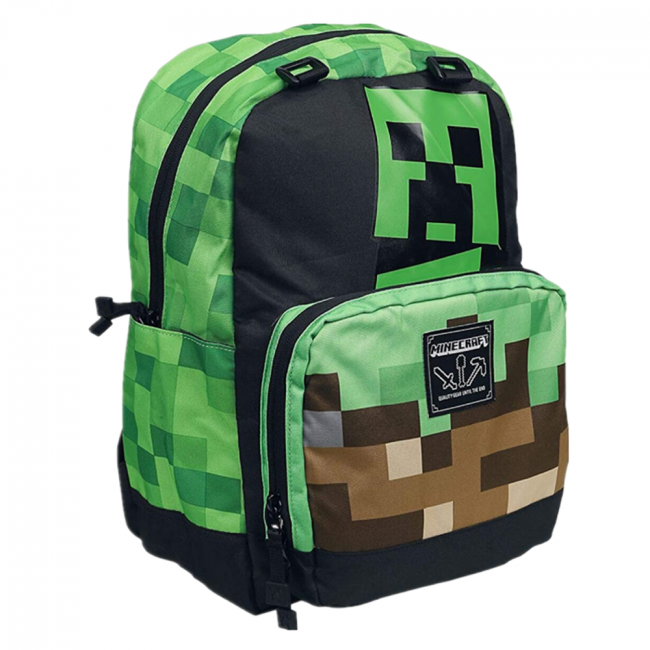 Minecraft Creeper Backpack Multicolor 17 Rucksack Toy Game Shop