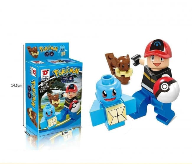 4 Set Pokemon Go Mini Figures Building Blocks Toys Toy Game Shop