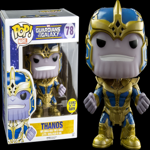Funko Guardians of The Galaxy Thanos Pop Glow in The Dark Thanos 78